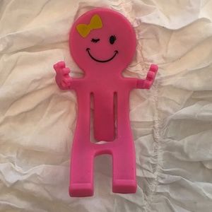 Pink Girl Flexible Phone Holder